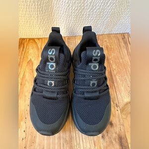 Adidas Slip On Black Boys Sneakers Size 13 1/2